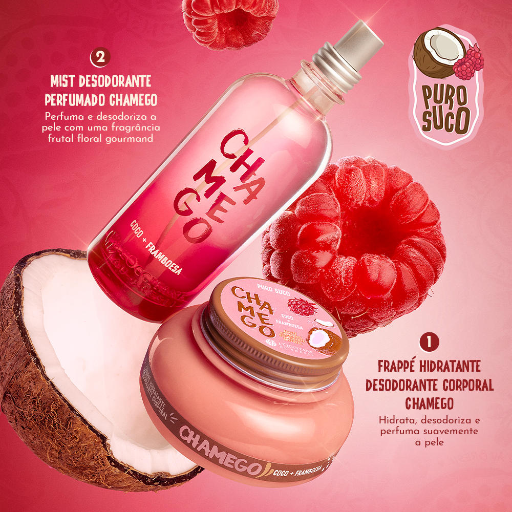 Frapp&eacute; Hidratante Desodorante Corporal Chamego 200mL, ,  large image number 5
